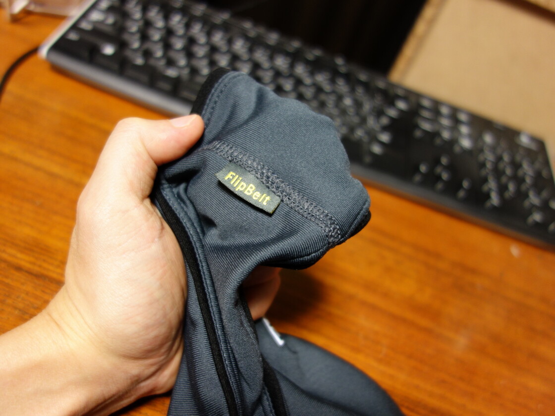 フリップベルトは柔らかい素材でできている