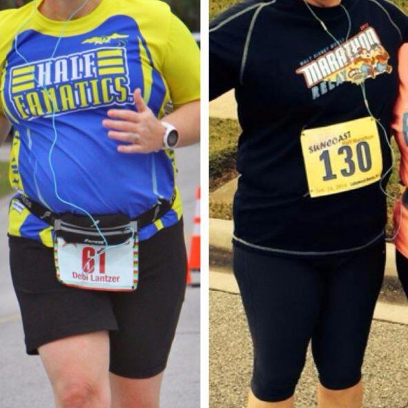 フリップベルトを使う場合の体型変化