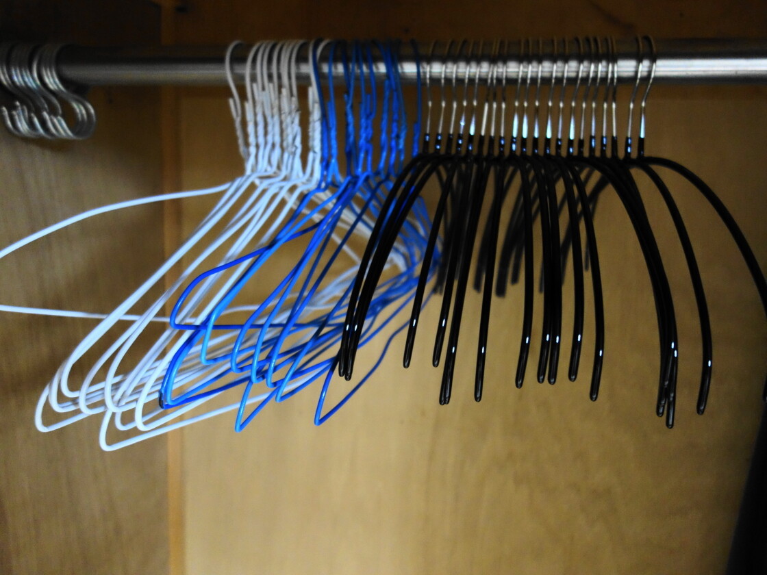 マワハンガーと通常のハンガーの比較