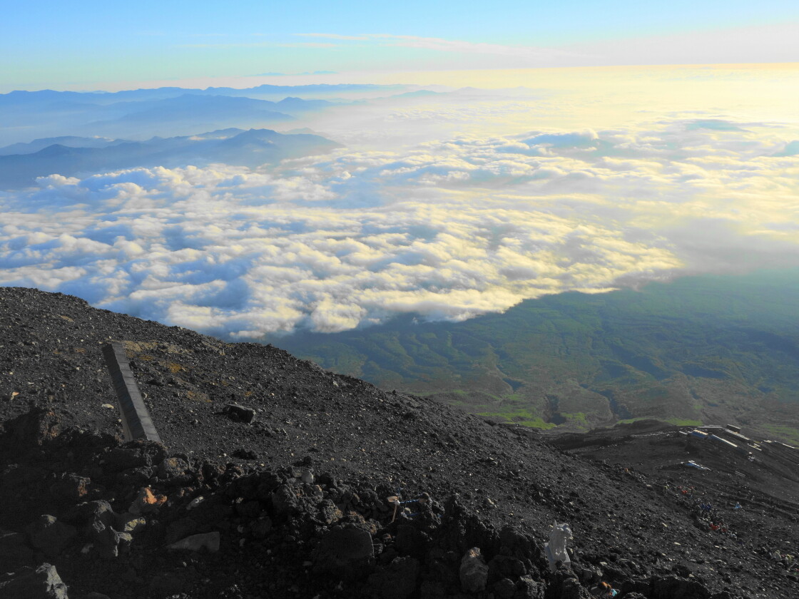 お鉢巡りから見える風景