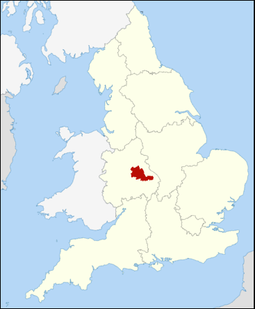 ウォルソールの位置