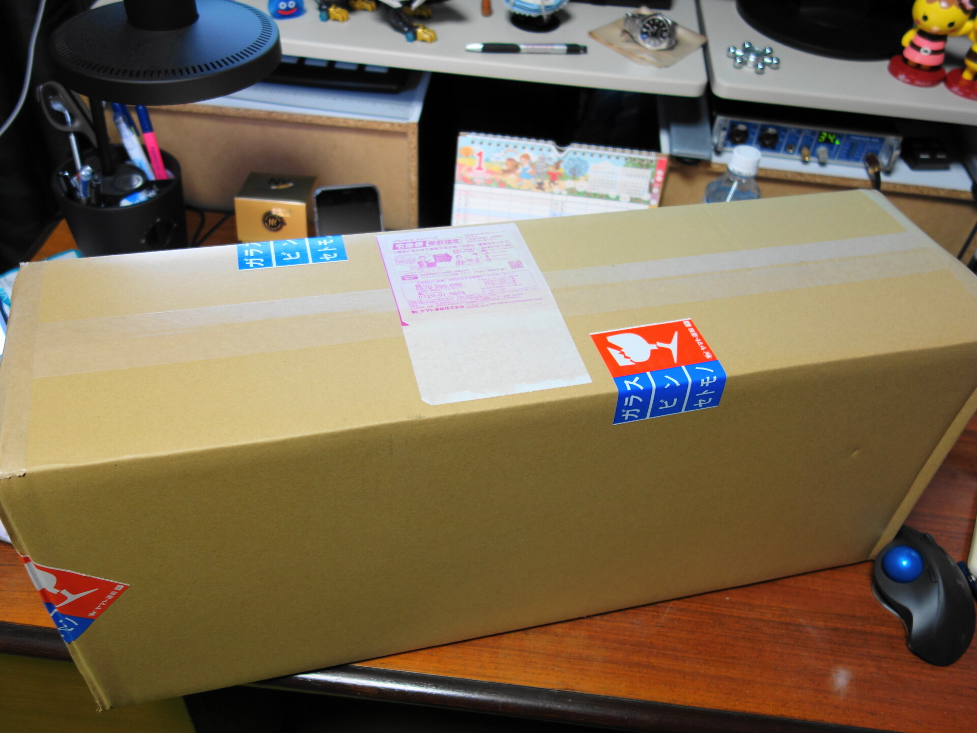 初心者向けウクレレ講座の到着時の梱包