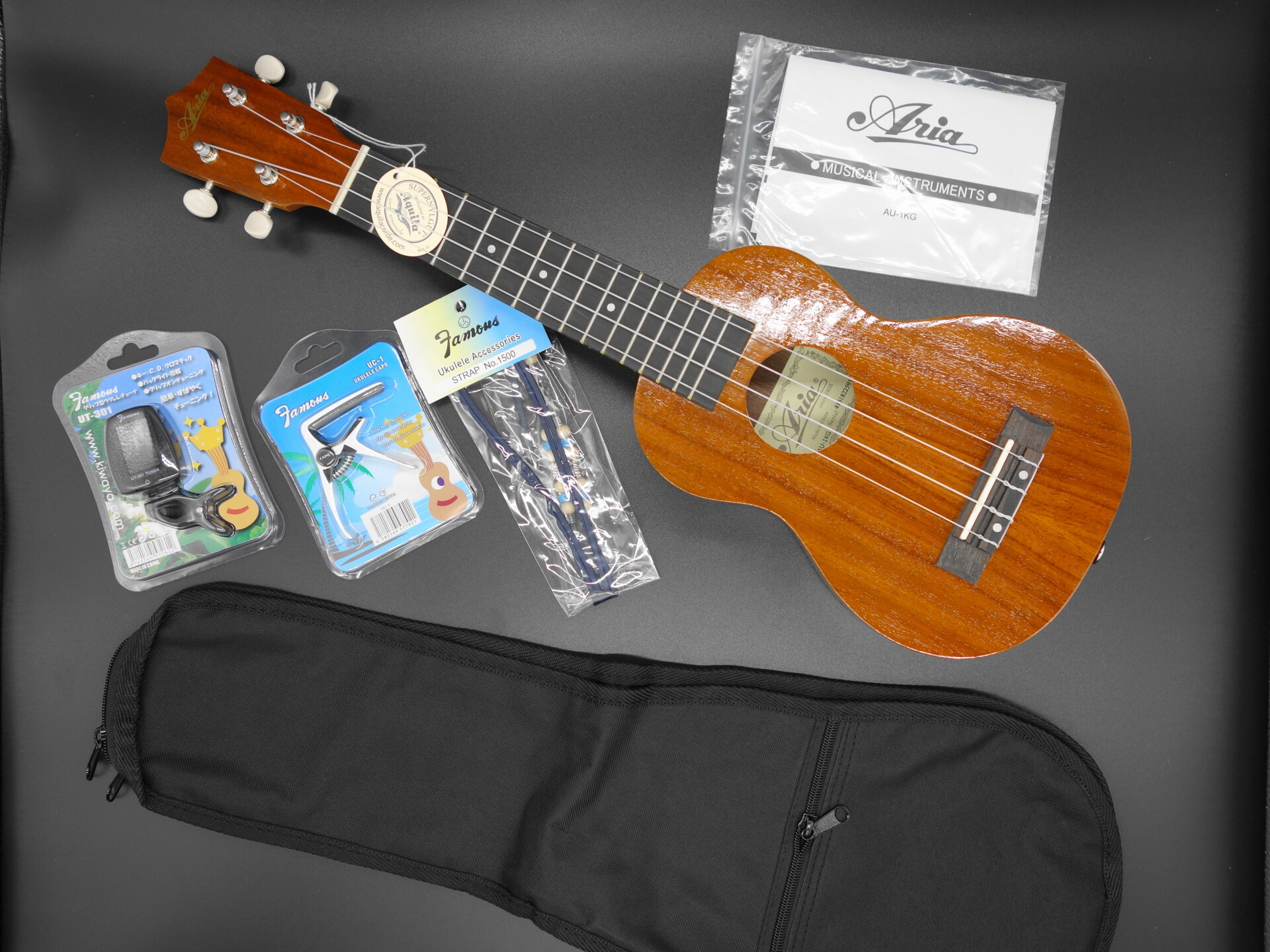 グッドアピール社のウクレレ楽器セット