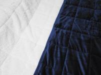 質感の異なる2種類の生地