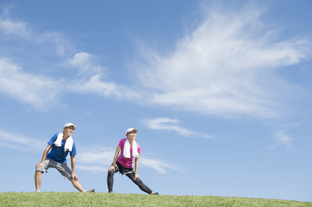健康的な毎日を送るカップル