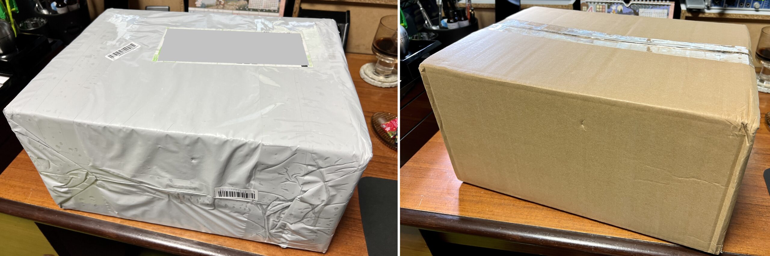 ネット購入したロエベバッグの梱包状態