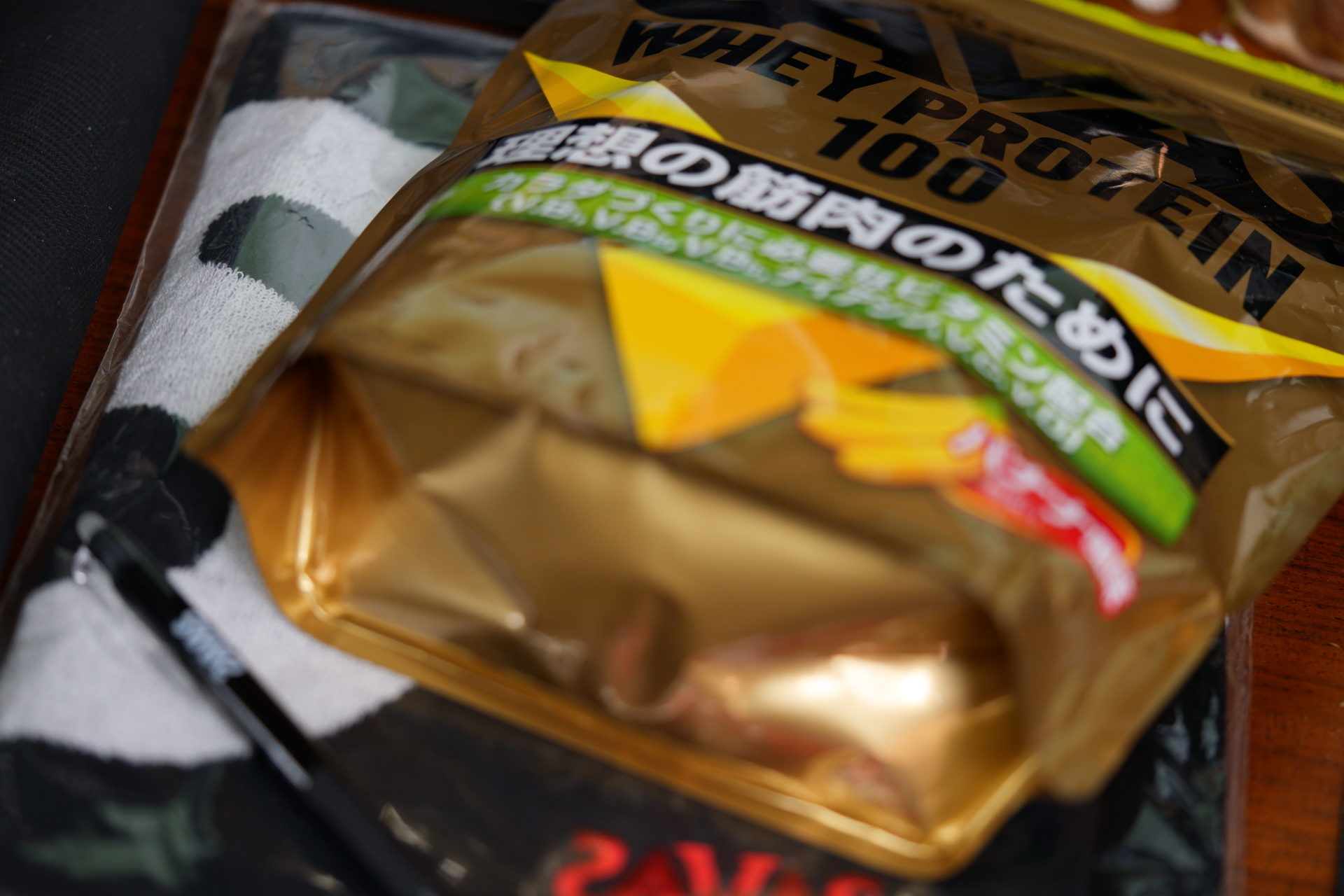 ザバスのプロテインとグッズ