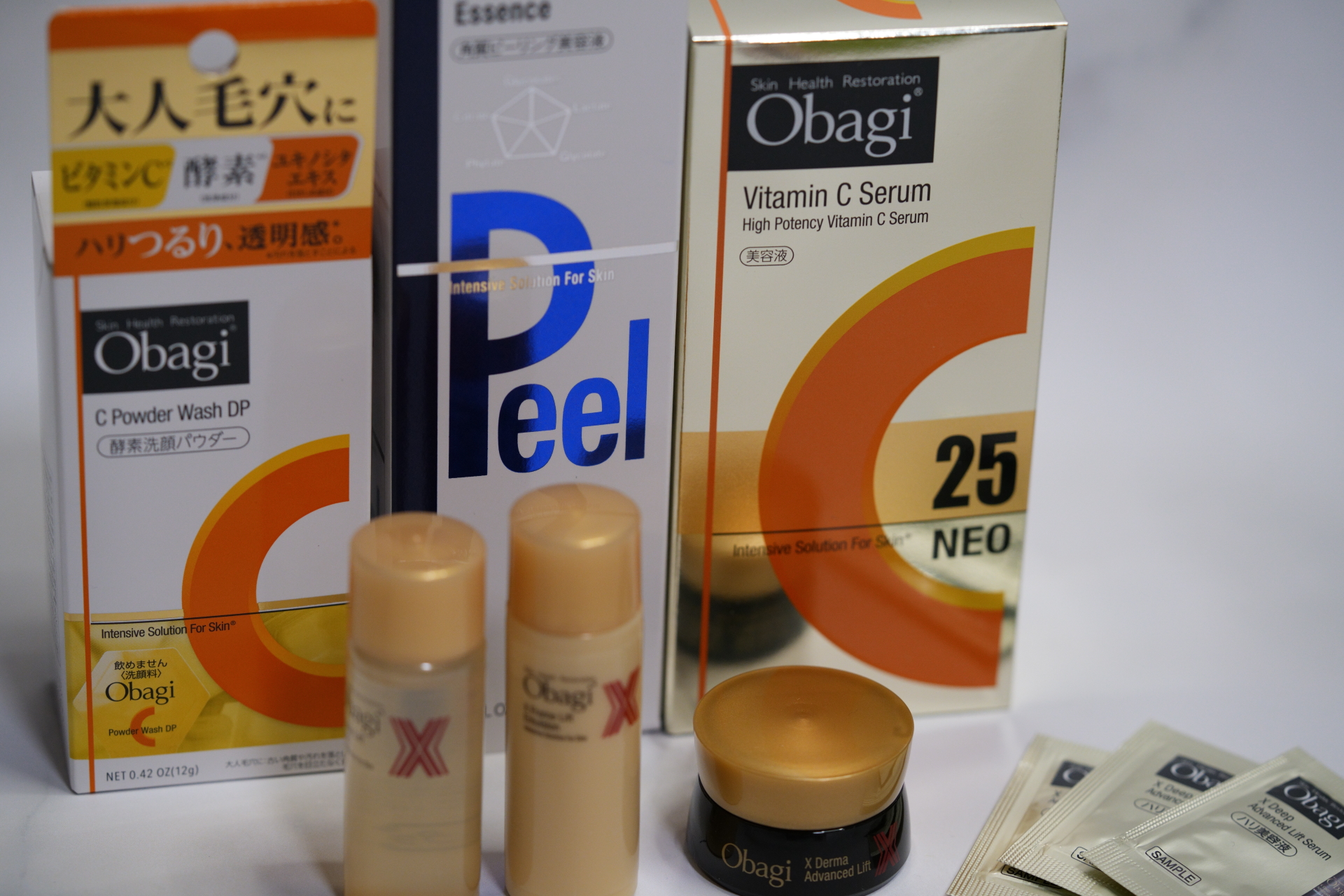 オバジのスキンケア製品