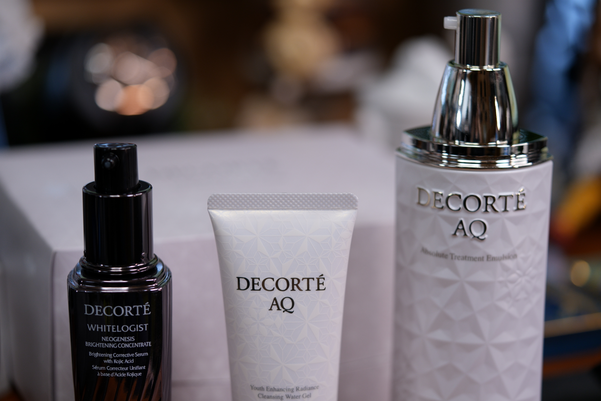 コスメデコルテでお気に入りの洗顔料や乳液や美容液